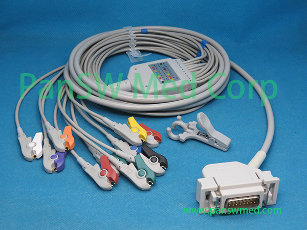 Compatible Hellige EK 56 EK 403 ECG Cable – PanswMed